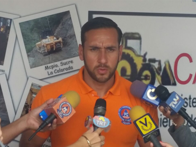 Yesnardo Canal, Director de Protección Civil Táchira. 