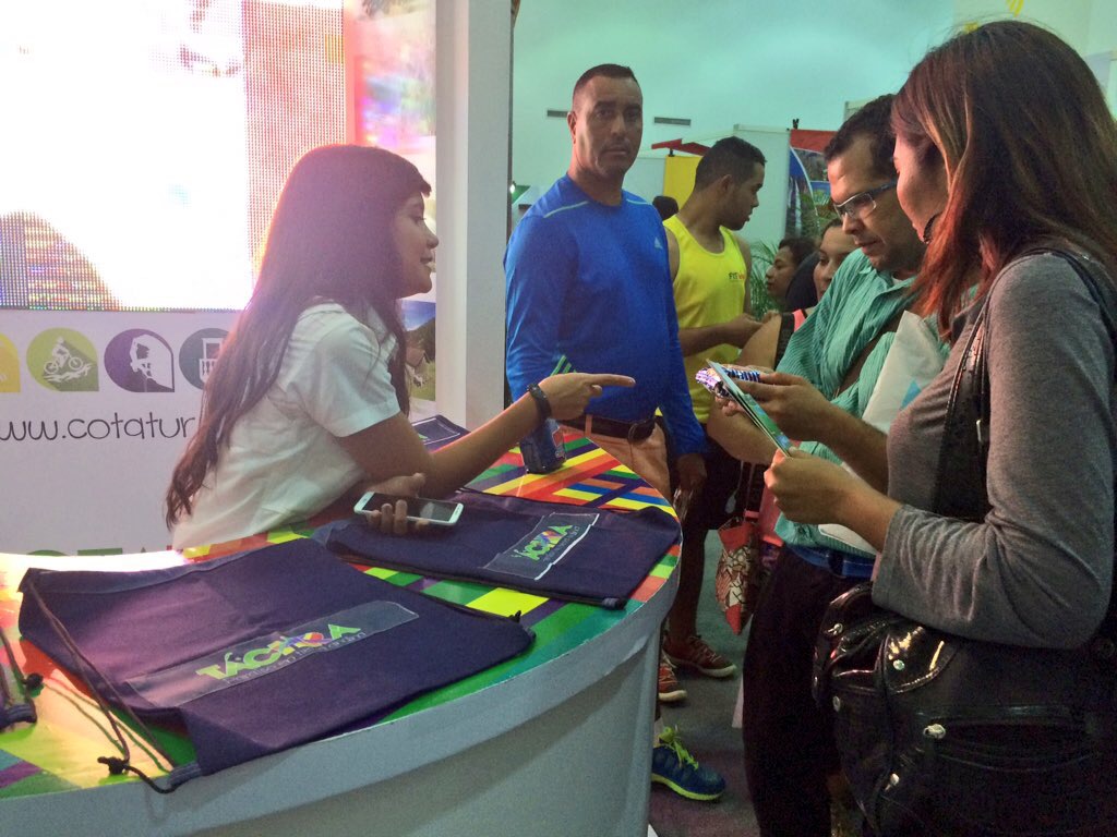 Gran interés captó Cotatur con productos marca Táchira