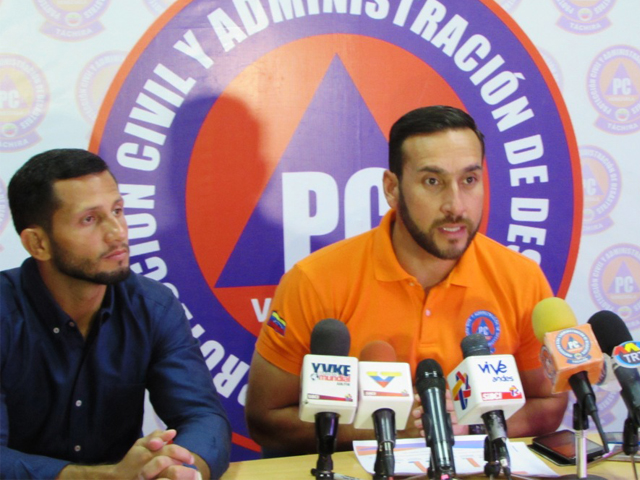 Yesnardo Canal, Director de Protección Civil Táchira.