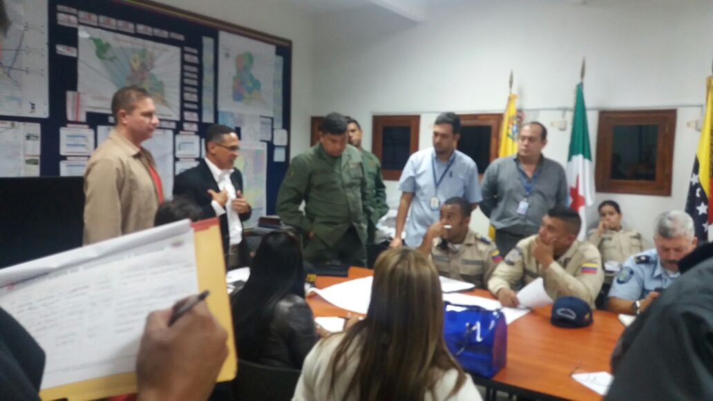 Reunión de trabajo en la ZODI, dirigido por el Cnel. Ramón Cabeza Secretario de Seguridad Ciudadana de la Gobernación Bolivariana del Táchira.
