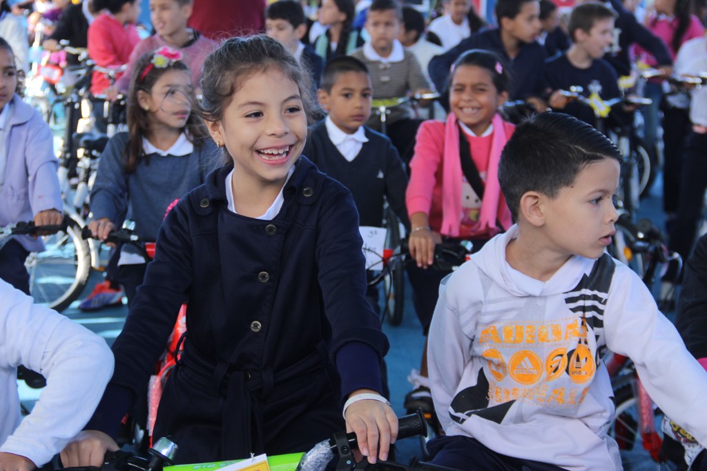 entrega bicicletas, escuela La Curiacha, Lobatera (35)