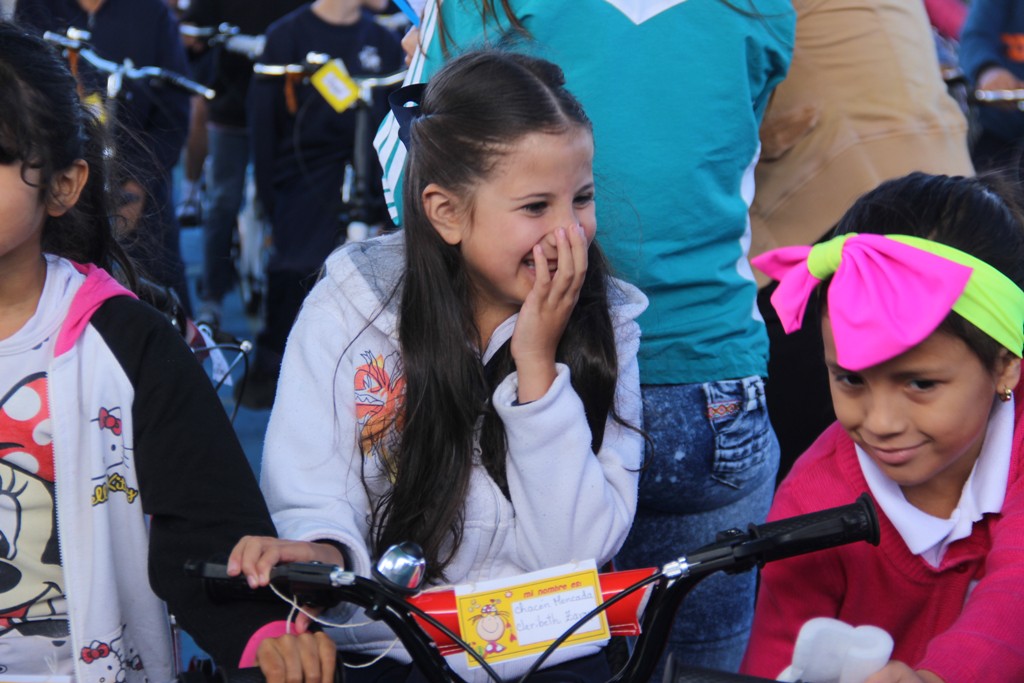 entrega bicicletas, escuela La Curiacha, Lobatera (36)