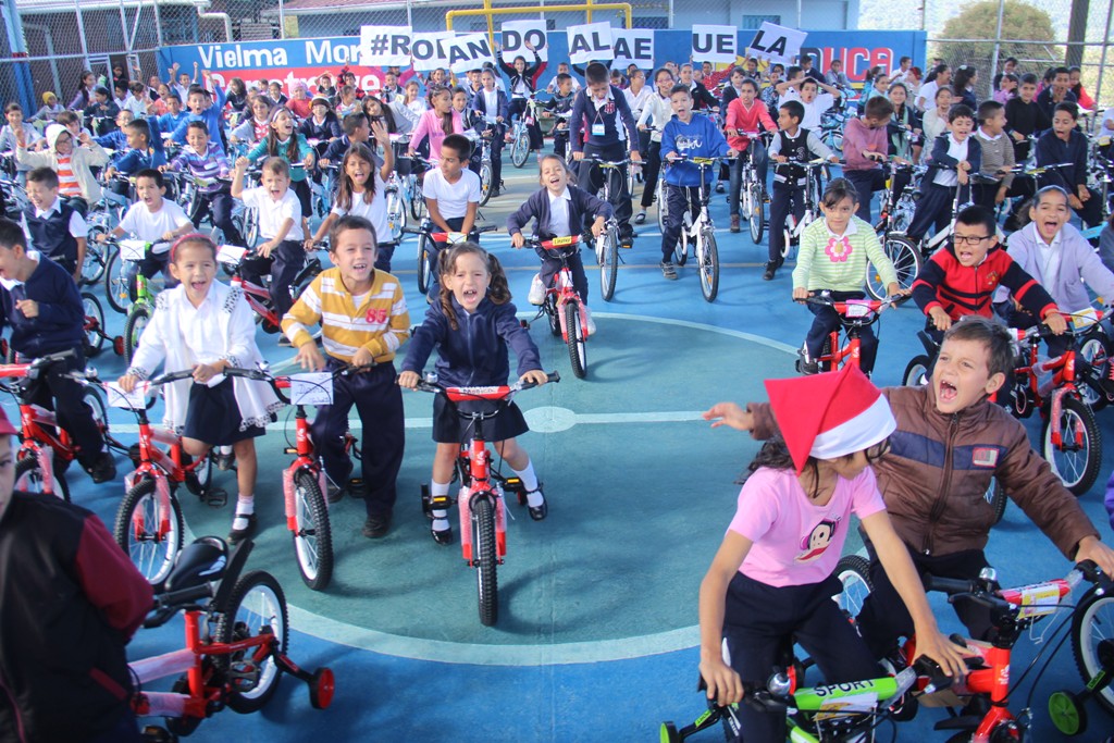 entrega bicicletas, escuela La Curiacha, Lobatera (46)