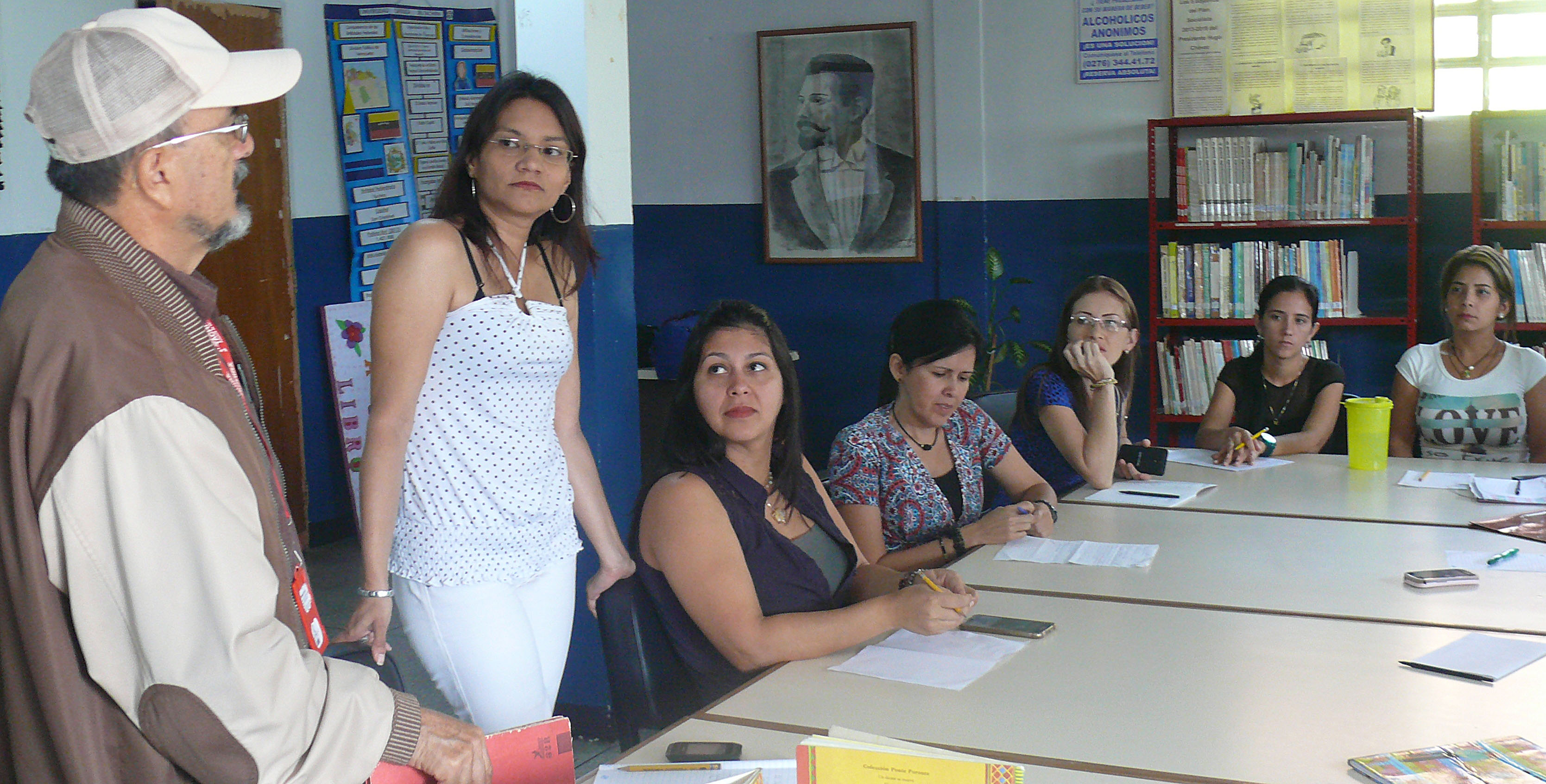 Brun Guerrero, de Recursos Humanos de la Red, destacó la importancia de estos talleres