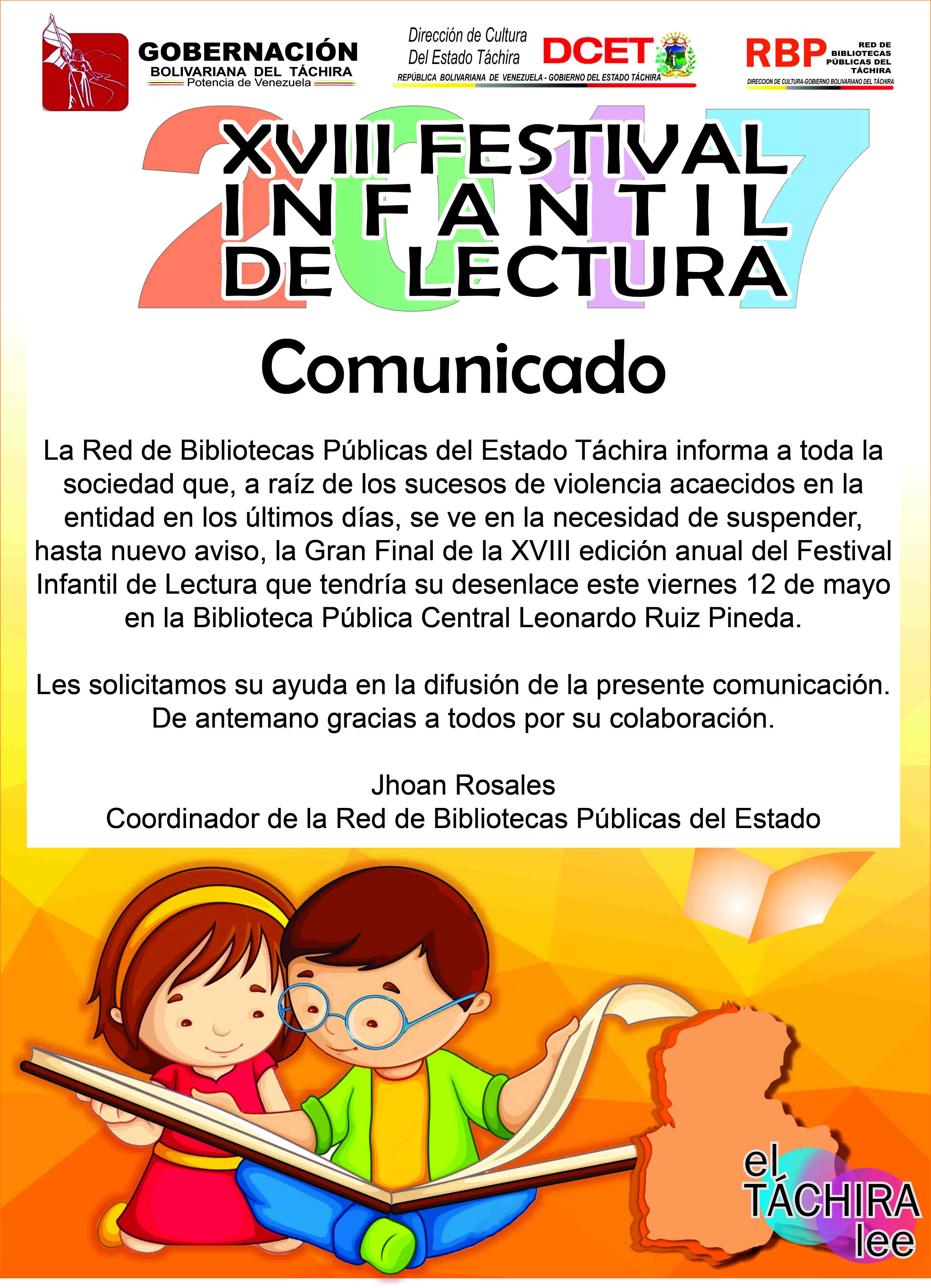 Comunicado Festival