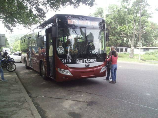 Operativas las unidades de TrasnTáchira (2)