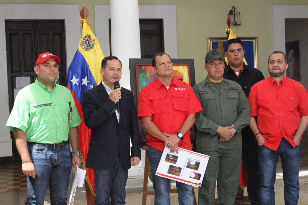 RDP Gobernador con Ysmel Serrano de PDVSA (1)