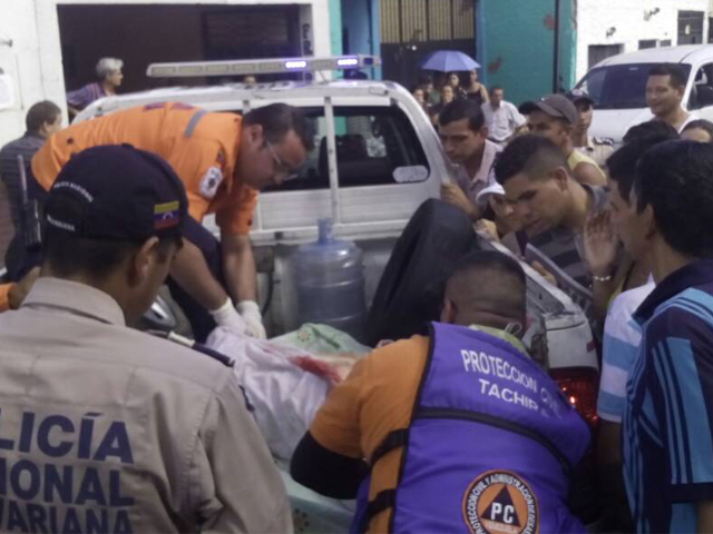 Parte de las atenciones realizadas por el personal de PC Táchira.