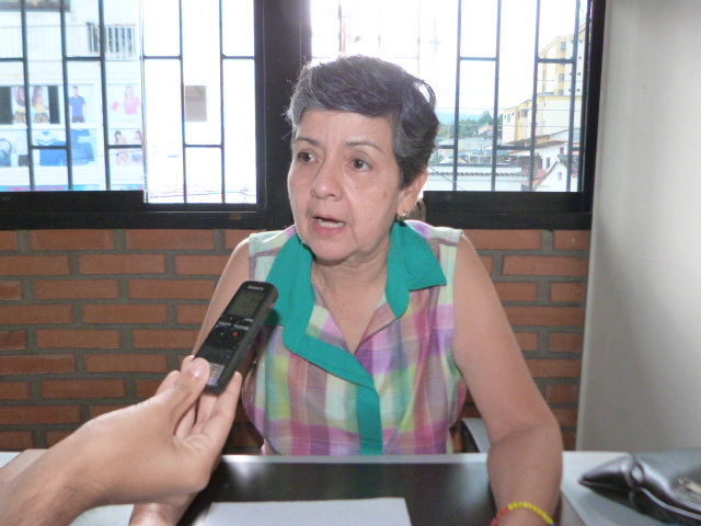 Dra. Mary Fuentes coord regional de Zoonosis