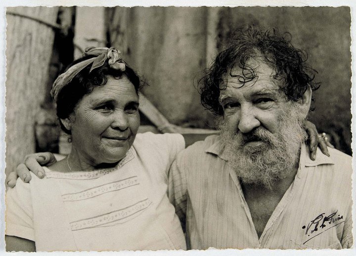 Reverón y Juanita Mota