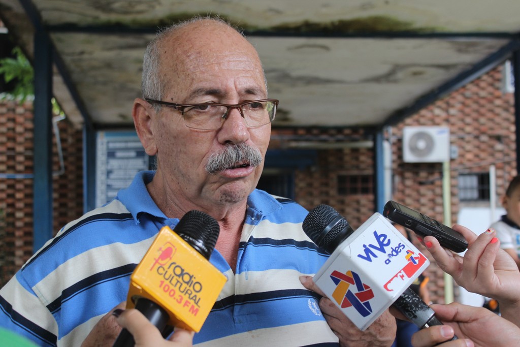 Carlos Caides, representante educadores jubilados