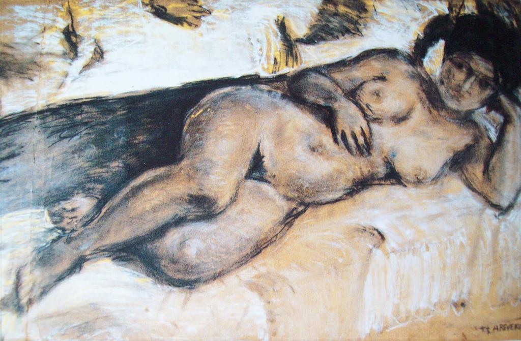 Desnudo acostado (1947)