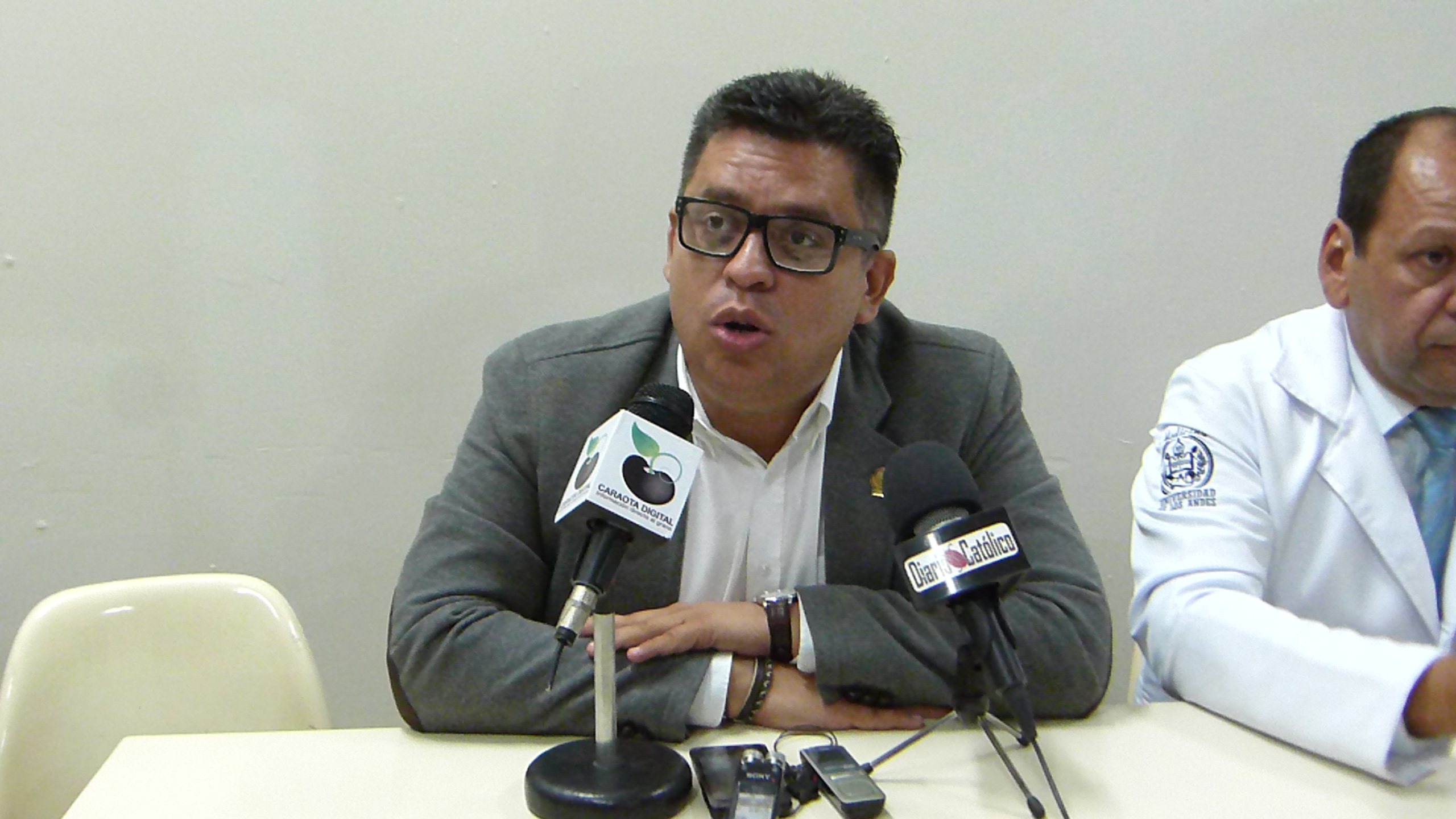 Ildemaro Pacheco, presidente de Corposalud. Foto: Prensa Corposalud. 