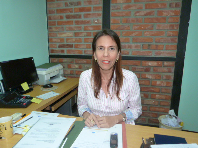 Omaira Durán, jefe de la División de Planificación y Presupuesto. Foto: Prensa Corposalud.