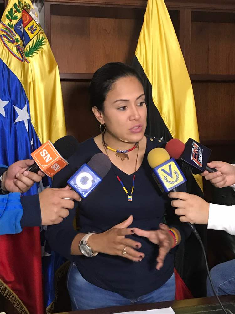 Laidy Gómez, gobernadora del estado Táchira. Foto: Prensa Laidy Gómez.