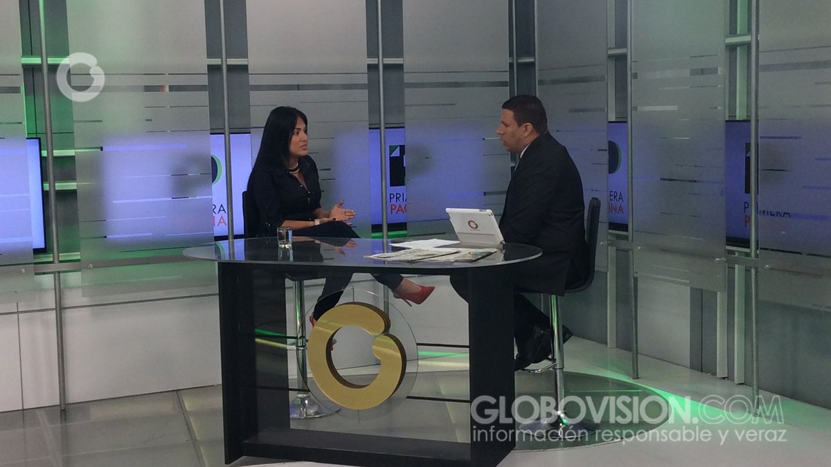 Laidy Gómez, gobernadora del estado Táchira. Foto: Cortesía Globovisión.
