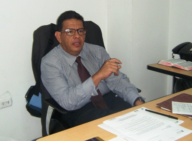 Wilfrido Tovar, director de política de la gobernación del estado Táchira. Foto: Prensa Dirección de Política. 