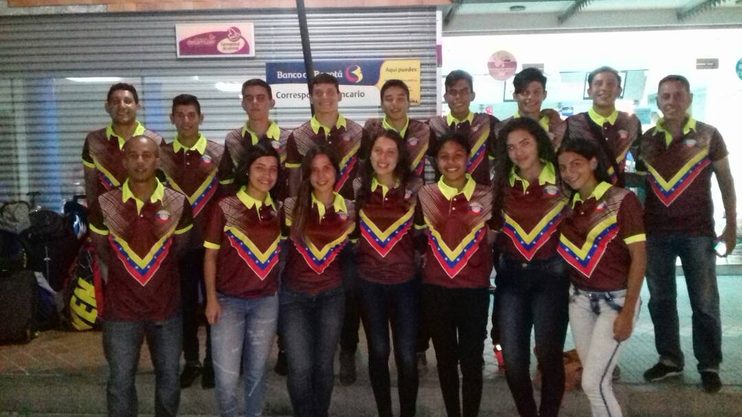 Selección de Patinaje de Venezuela. Foto: Prensa IDT - Edgar Rico.