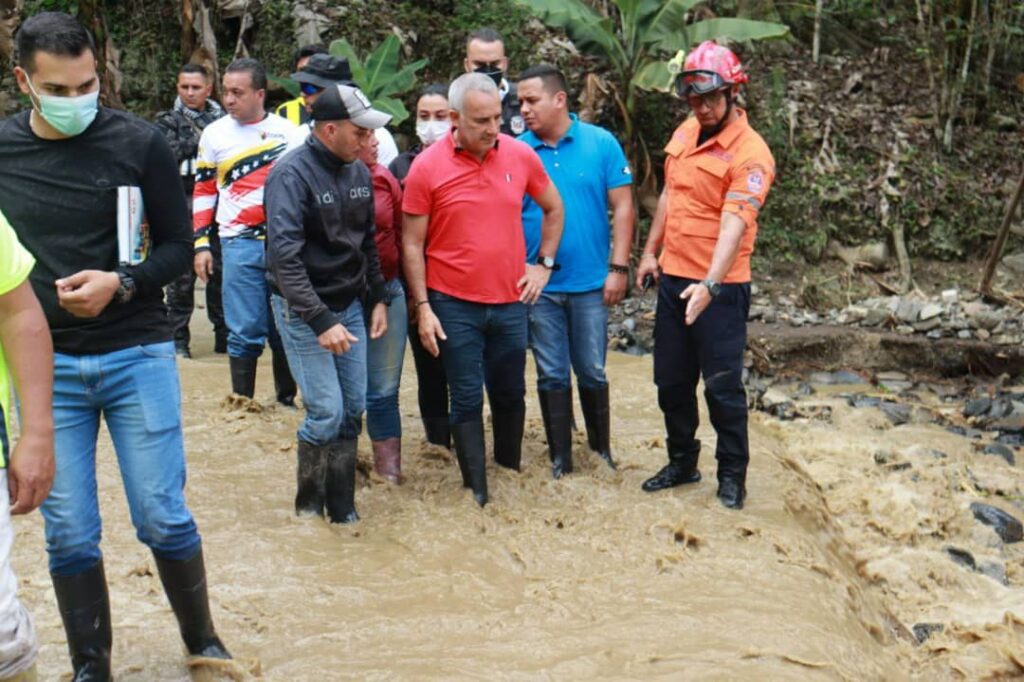 Ejecutivo regional continúa despliegue en zonas afectadas por precipitaciones