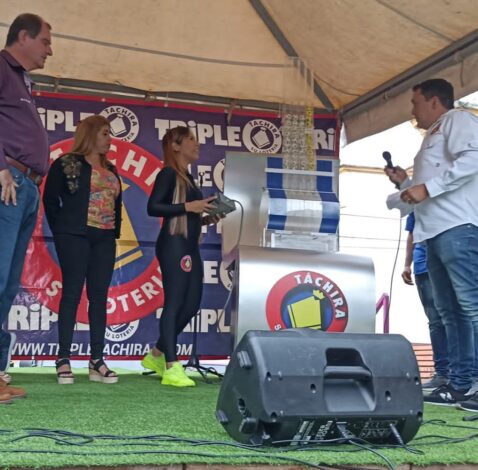 Palmira recibió con alegría al Triple Táchira y al Andinito