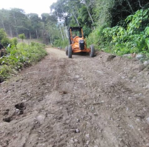 Gobernación atiende vialidad agrícola del sector Los Caños en La Tendida