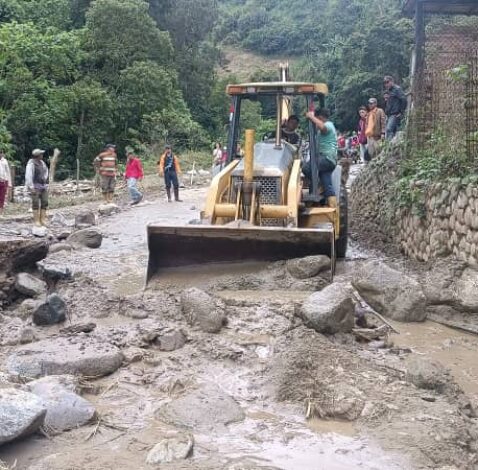 Tres municipios del Táchira afectados por fuertes precipitaciones de este jueves