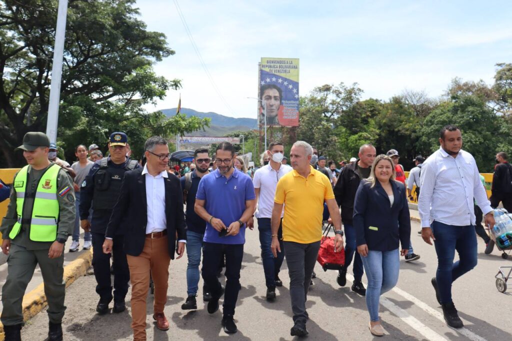 Freddy Bernal: celebramos con cultura el encuentro de Venezuela y Colombia