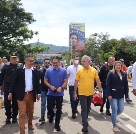 Freddy Bernal: celebramos con cultura el encuentro de Venezuela y Colombia