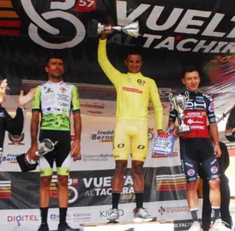 Roniel Campos irá en defensa de su corona en la Vuelta al Táchira 2023