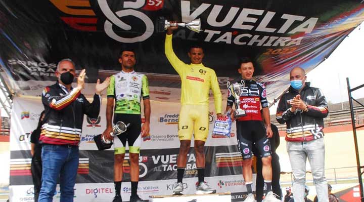 Roniel Campos irá en defensa de su corona en la Vuelta al Táchira 2023