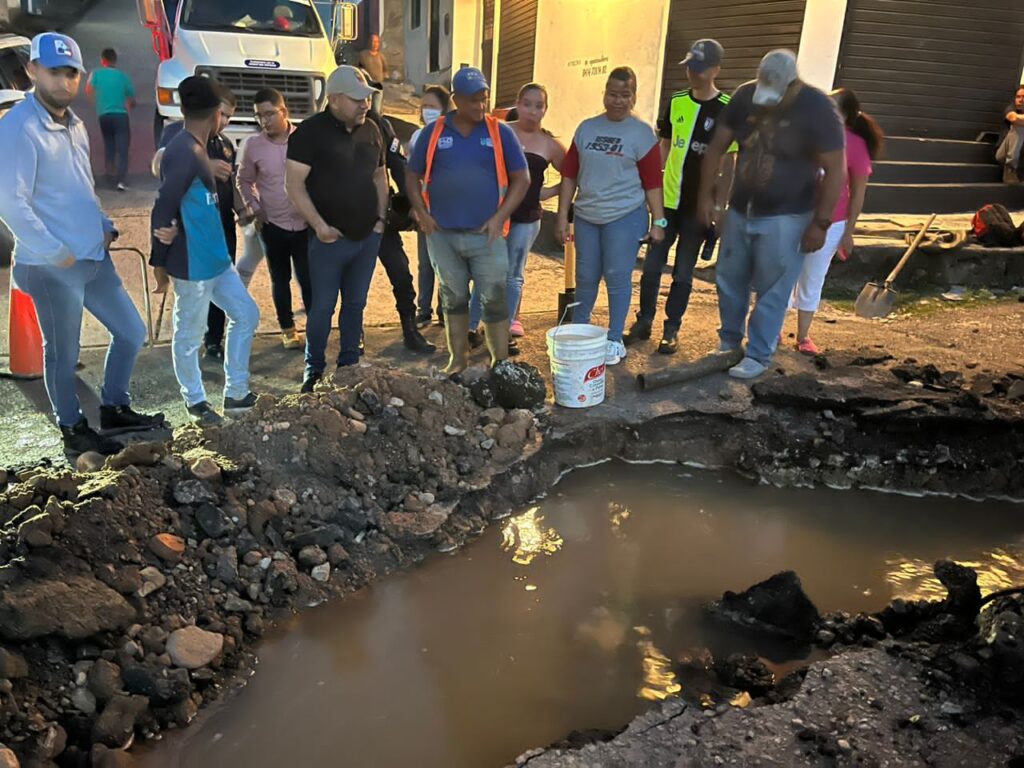 Alcaldía de San Cristóbal inicia obras hídricas en el sector Garbiras