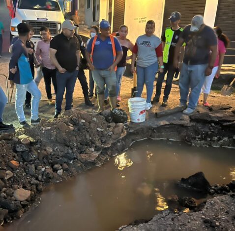 Alcaldía de San Cristóbal inicia obras hídricas en el sector Garbiras