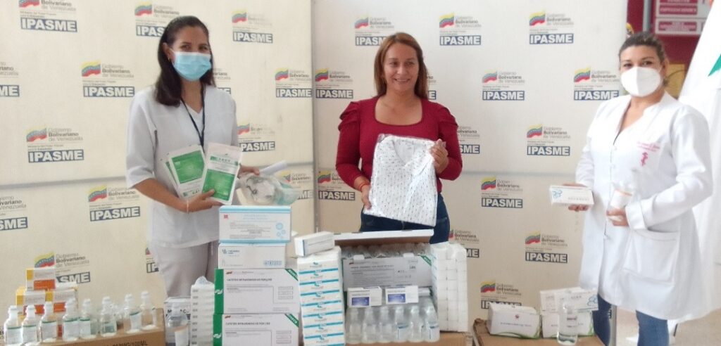 IPASME San Cristóbal recibió donativo de insumos de Corposalud
