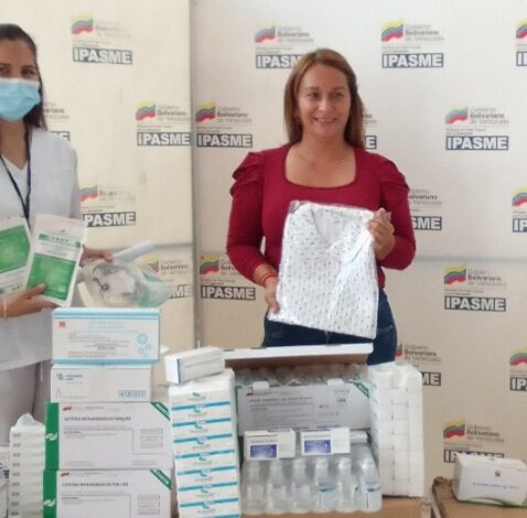 IPASME San Cristóbal recibió donativo de insumos de Corposalud