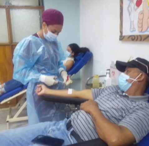Más de 350 donantes de sangre se recibieron en centros de salud del Táchira en octubre