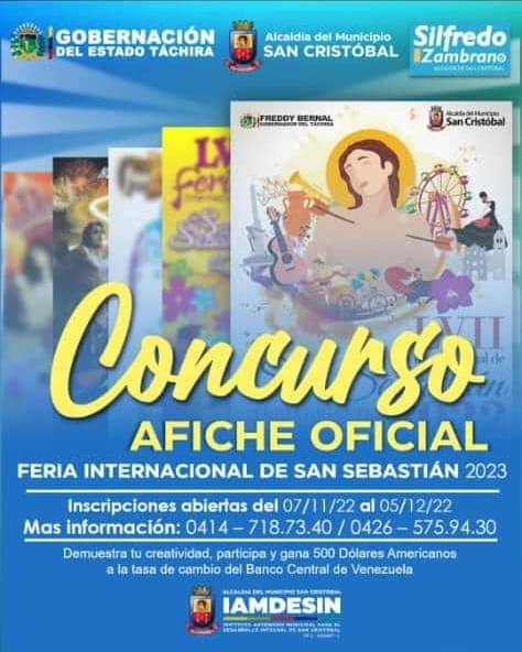 CONVOCATORIA// Afiche oficial Feria Internacional de San Sebastián 2023