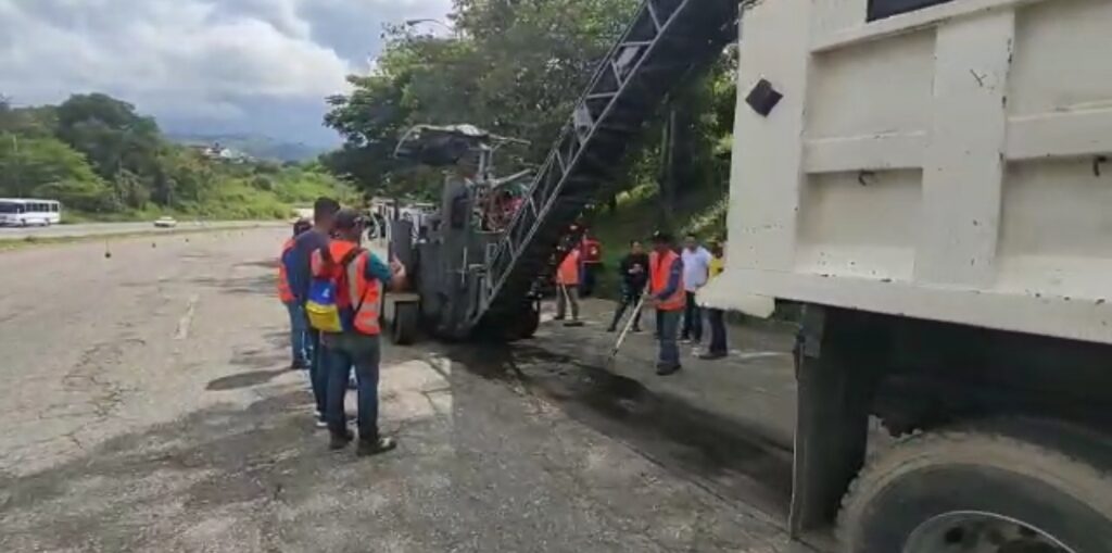Continúan trabajos en Tramo 1 de la SC - La Fría