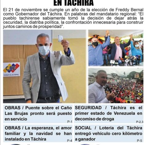 El INFORMATIVO TÁCHIRA – Edición 14