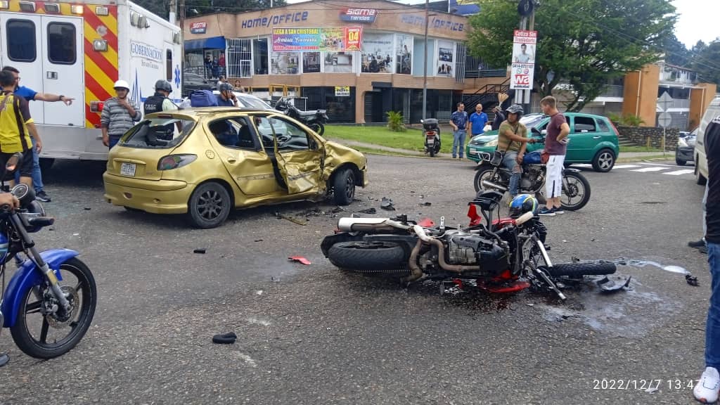 3 fallecidos y 28 lesionados atendió Protección Civil Táchira en siete días