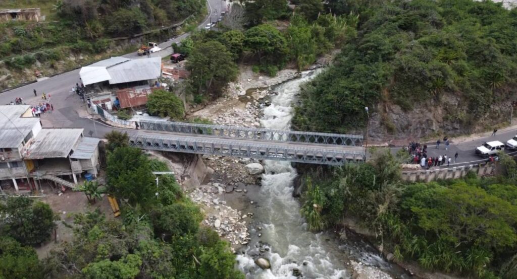 Bernal: “Recuperación del Puente La Quinta garantiza fluidez de los productos agrícolas y pecuarios”