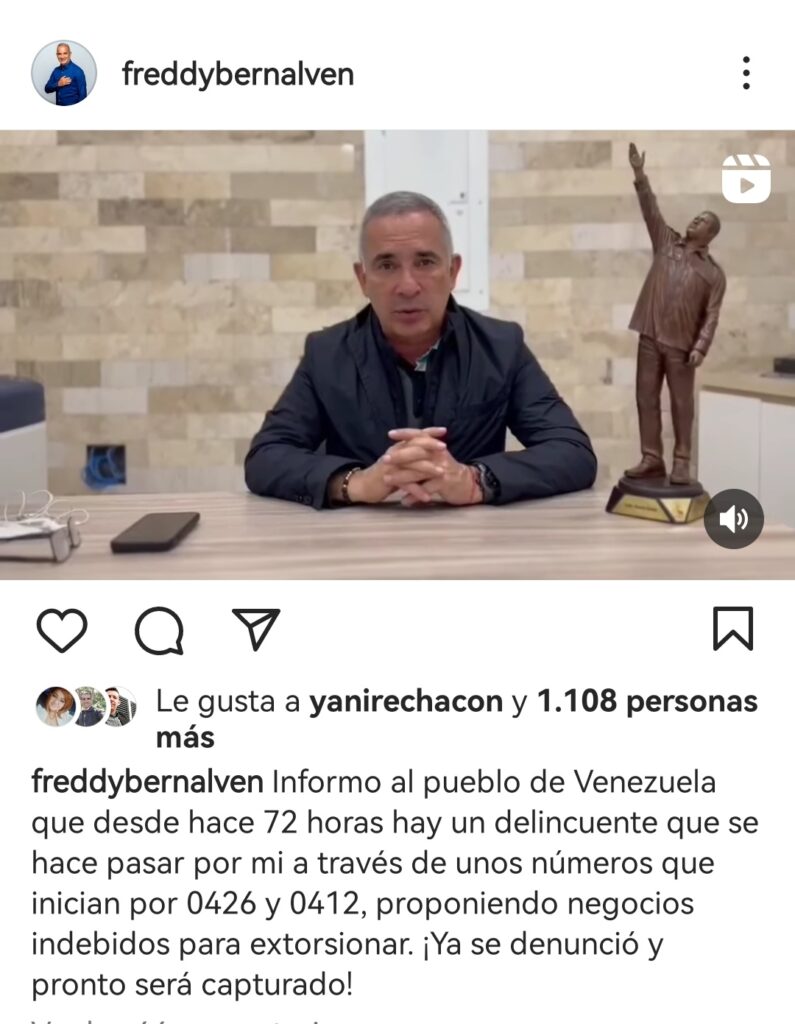 Bernal denuncia usurpación de su identidad vía telefónica