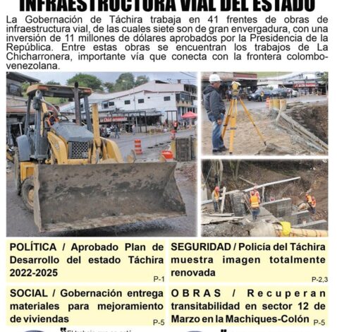 EL INFORMATIVO TÁCHIRA – Edición No 16