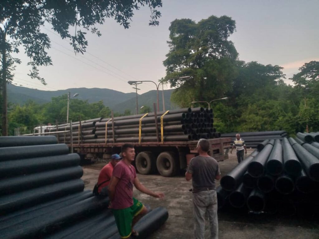 Avanzan ttrabajos en acueducto La Mulata