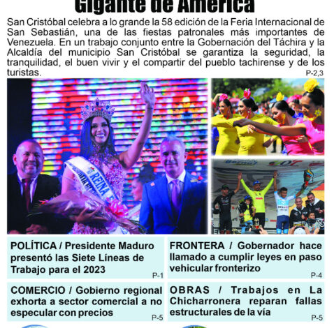 El INFORMATIVO TÁCHIRA – Edición No 21