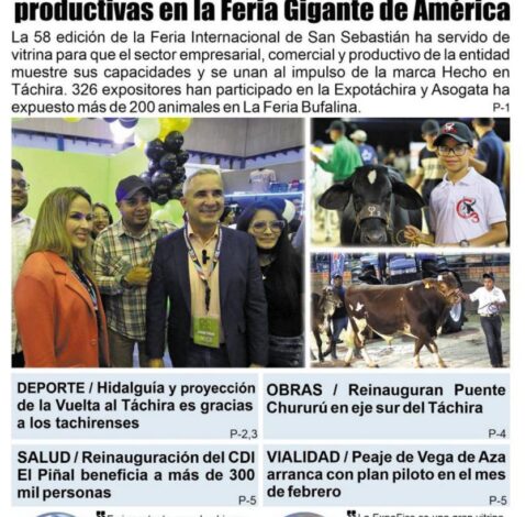 El INFORMATIVO TÁCHIRA – Edición No 22