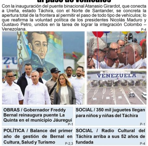 El INFORMATIVO TÁCHIRA – Edición No 19