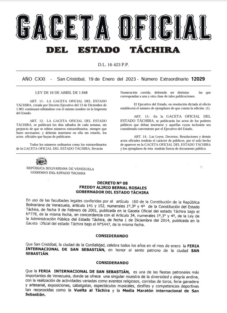 Decretan día de Júbilo No Laborable el jueves 26 y viernes 27 enero