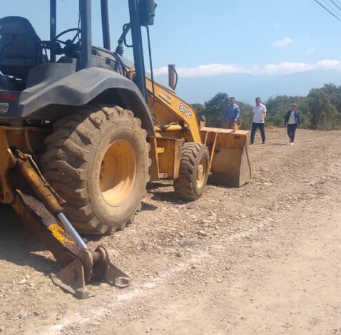 Luis Mendoza: Trabajos en La Chicharronera avanzan a fase de asfaltado
