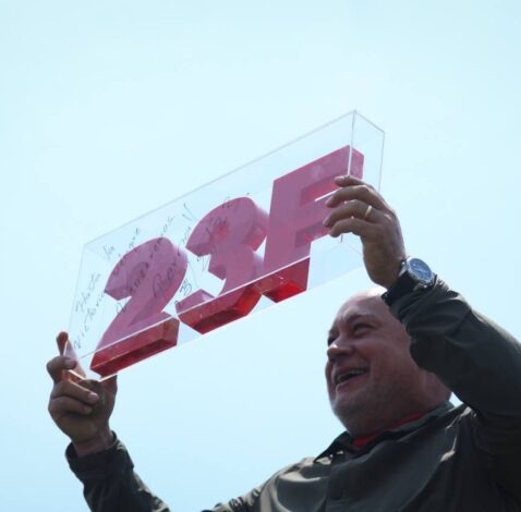 Diosdado Cabello: Gracias al 23 de febrero de 2019 hoy tenemos Patria