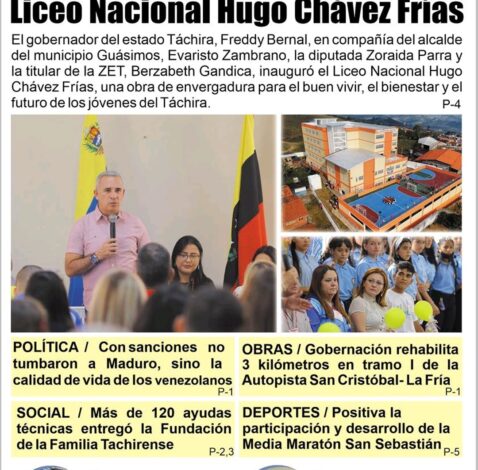 El INFORMATIVO TÁCHIRA – Edición No 23